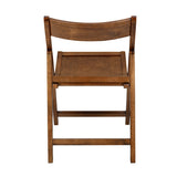 Carven Dining Folding Chair (Walnut)