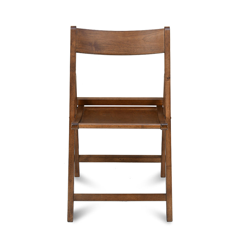 Carven Dining Folding Chair (Walnut)