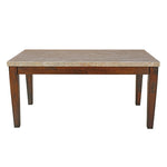 Prince 6 Seater Dining Table (Milan Walnut)