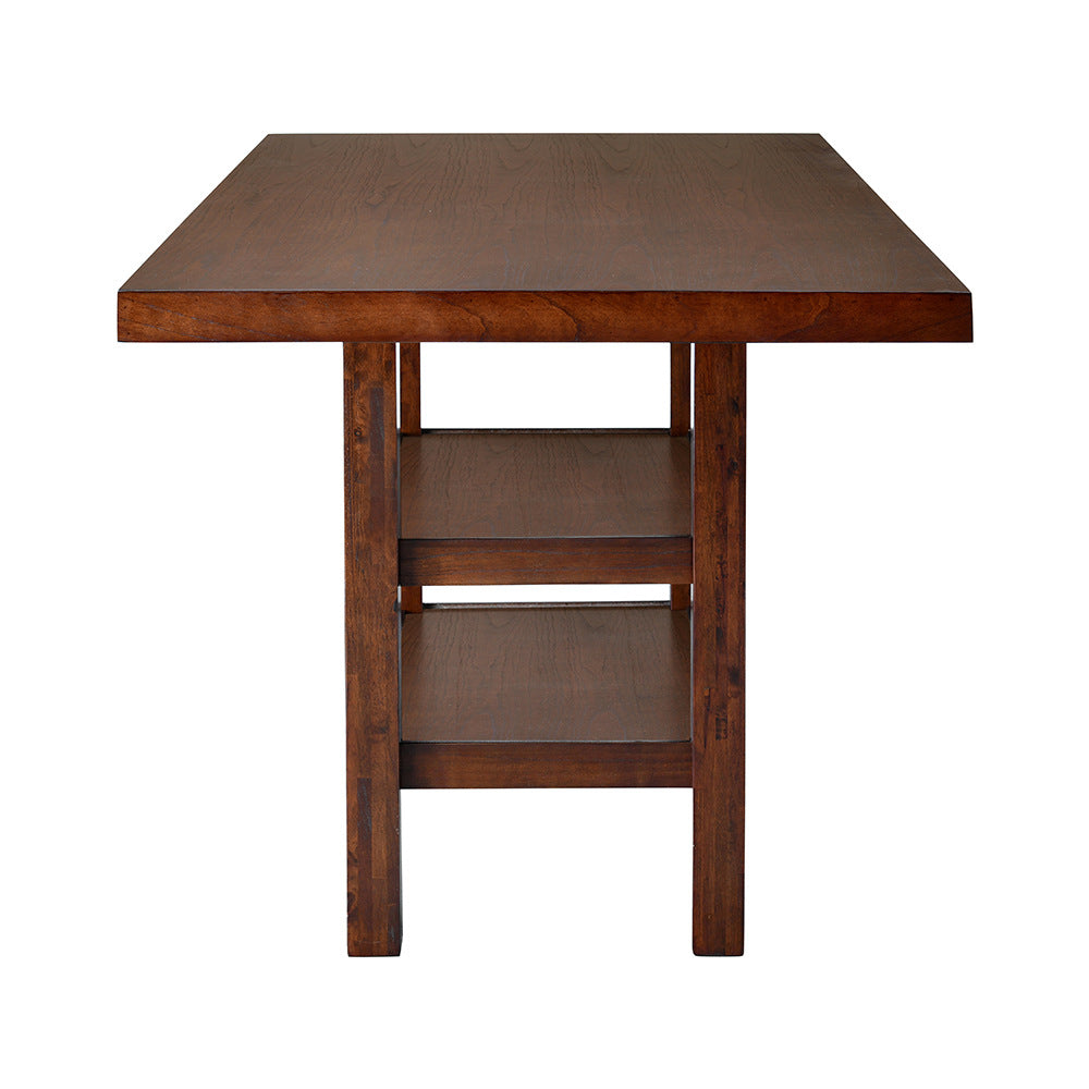 Theon Counter Height 6 Seater Table (Dark Expresso)