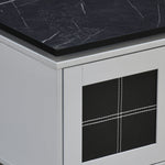 Iris Center Table (Grey)