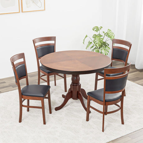 Nilkamal jazz 4 Seater Dining Set Antique Oak