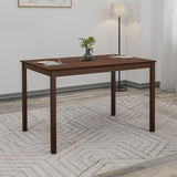 Jewel 4 Seater Dining Table (Cappuccino)