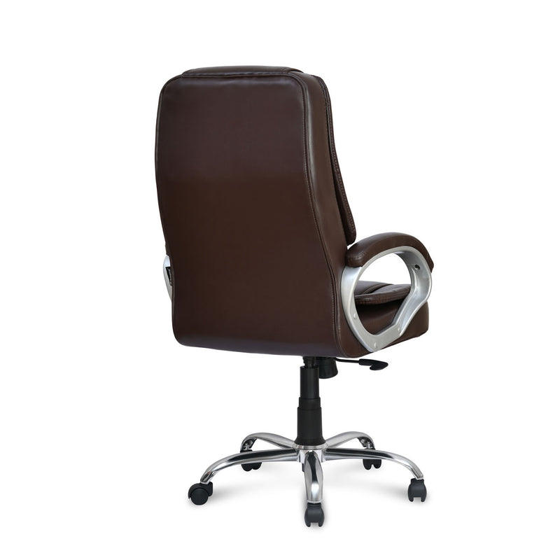 Kyoto High Back Office Chair - Brown