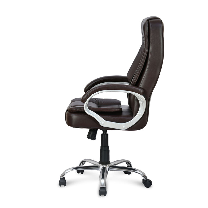 Kyoto High Back Office Chair - Brown