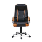 Kyoto High Back Office Chair - Tan and Black