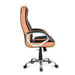 Kyoto High Back Office Chair - Tan and Black