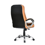 Kyoto High Back Office Chair - Tan and Black