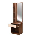 Rova Dresser Table with Miror (Walnut)