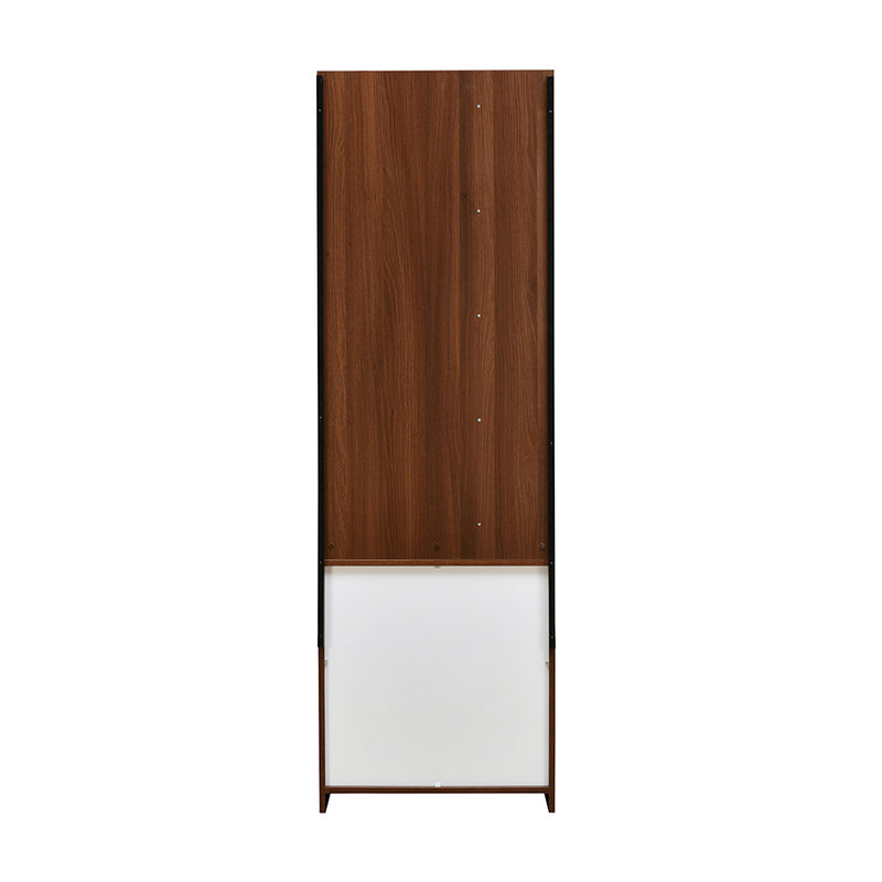 Rova Dresser Table with Miror (Walnut)