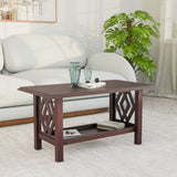 Lucius Coffee Table (Dark Cappuccino)