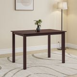 Mauna 4 Seater Dining Table (Dark Cappucino)