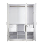 Max 3 Door Wardrobe (Frosty White)