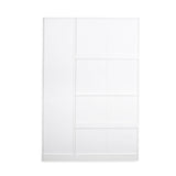 Max 3 Door Wardrobe (Frosty White)