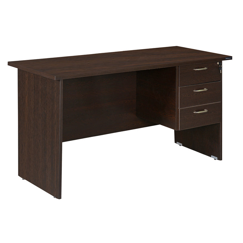 Maximus 5ft Engineered Wood Office Table (New Wenge)