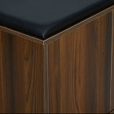 Nilkamal Metro 2 Door Engineered Wood Shoe Cabinet (Walnut)