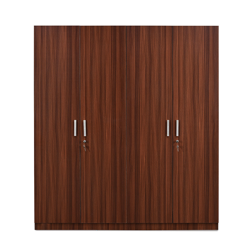 Max 4 Door Wardrobe (Classic Walnut)