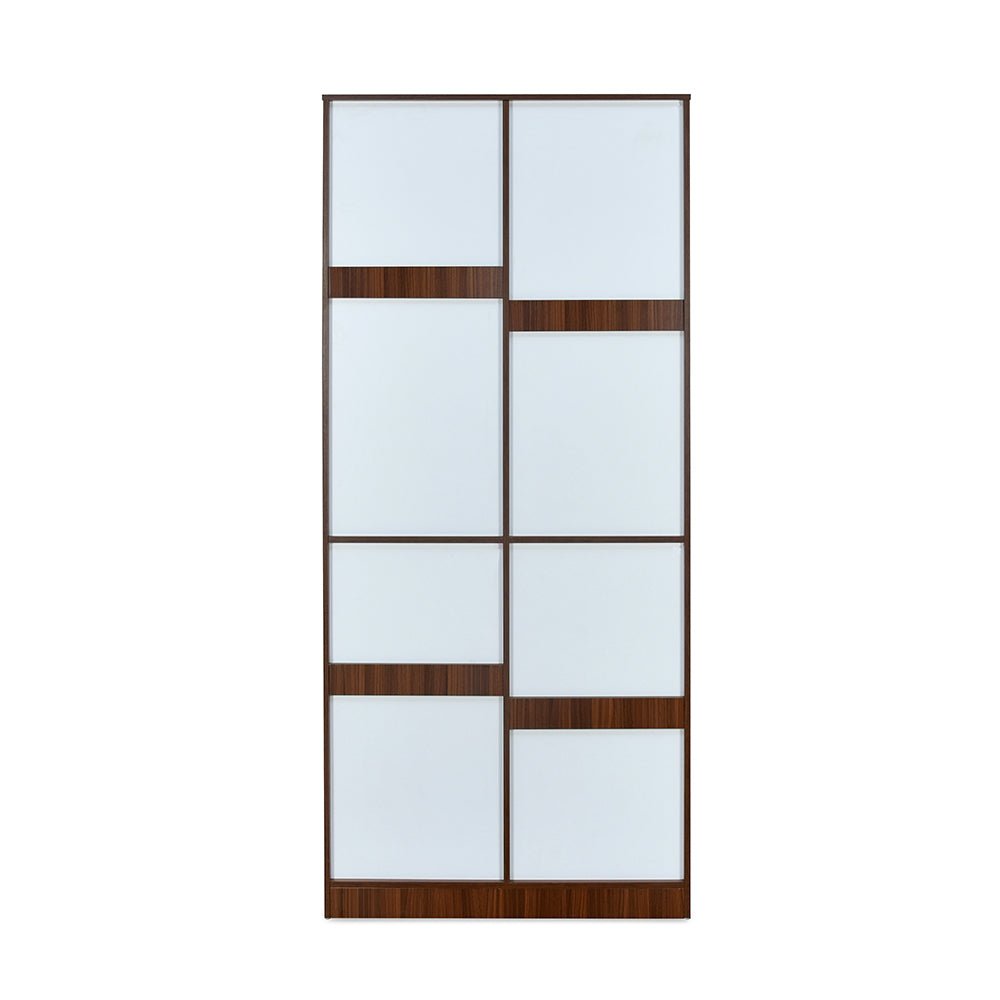 Max 2 Door Wardrobe (Classic Walnut)