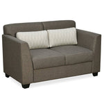 Svelte Plus 2 Seater Sofa with Cushion (Dark Brown)