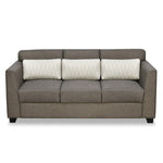 Svelte Plus 3 Seater Sofa with Cushion (Dark Brown)