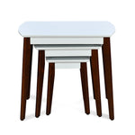 Morris Nest Tables Set of 3 (White)