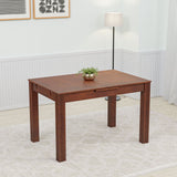 Navin Extendable 6 Seater Dining Table (Brown)