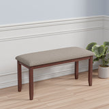 Navin 6 Seater Dining Bench (Brown)