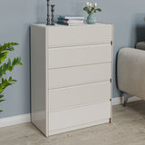 Nilkamal Nix Chest Of 5 Drawers Beige