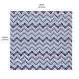 Abstract Polyester King Bedsheet with 2 Pillow Covers (Multicolor)