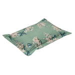 Floral Polyester Double Bedsheet with 2 Pillow Covers (Green)