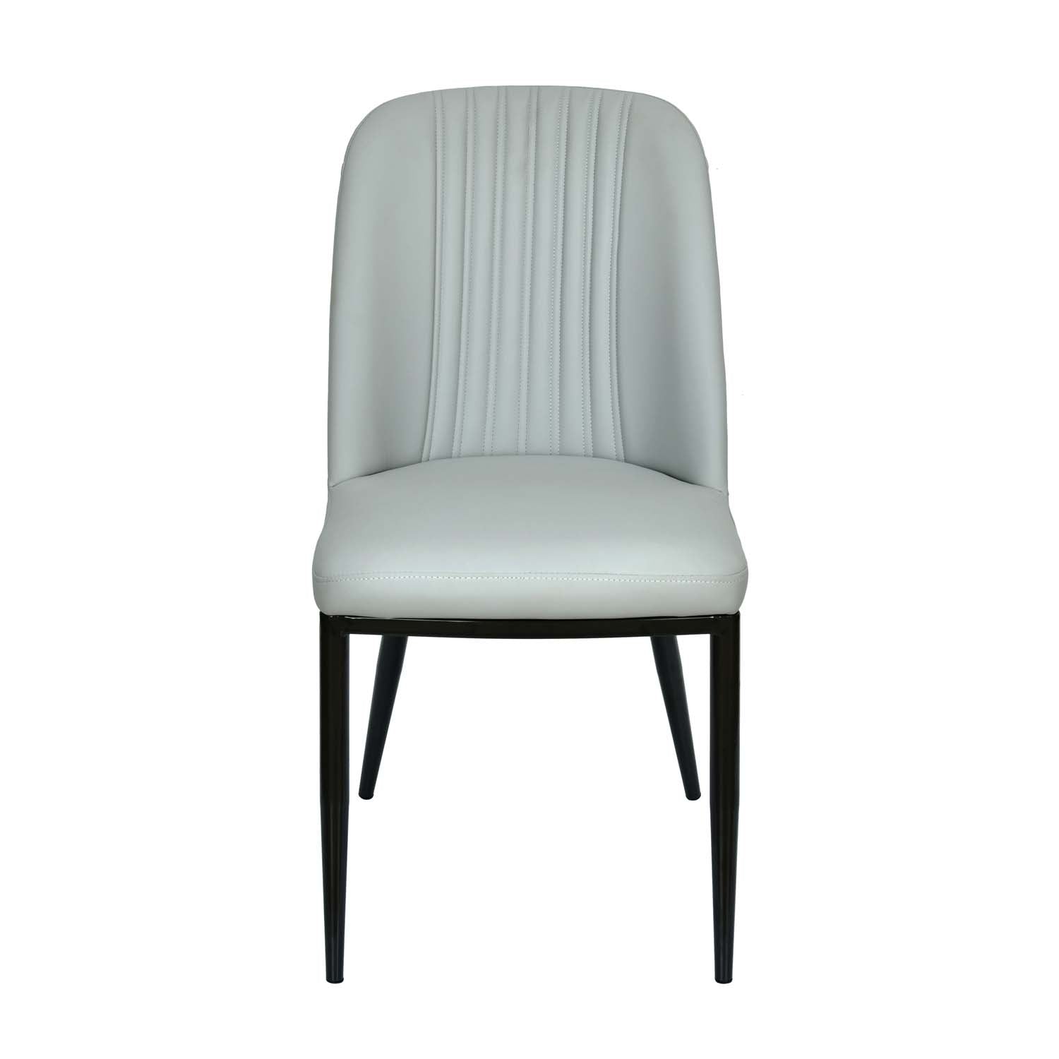 Blenda Dining Chair (Grey & Beige)