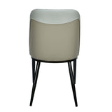 Blenda Dining Chair (Grey & Beige)