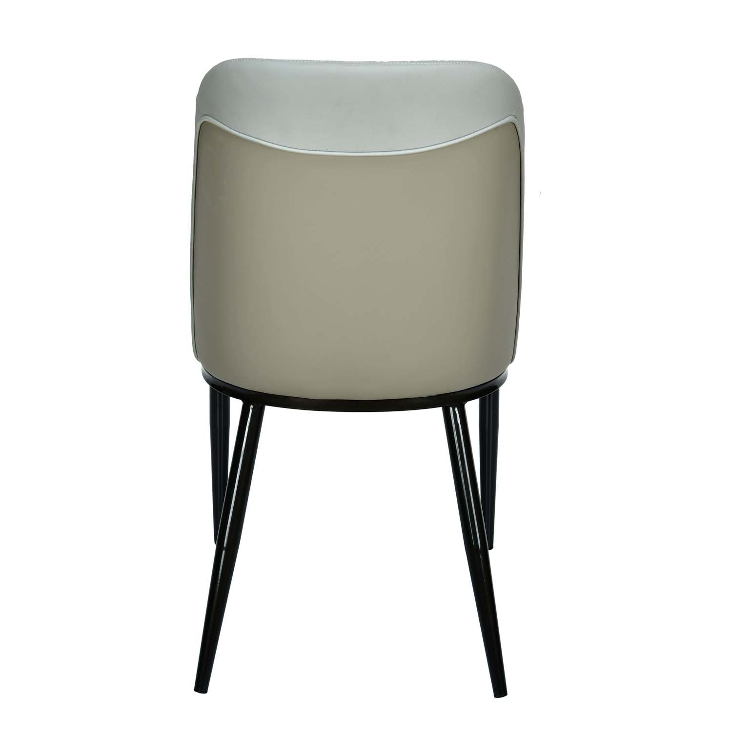 Blenda Dining Chair (Grey & Beige)