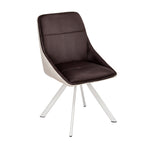 Gavyn Dining Chair (Brown & Light Grey)