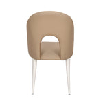 Orrin Dining Chair (Brown & White)