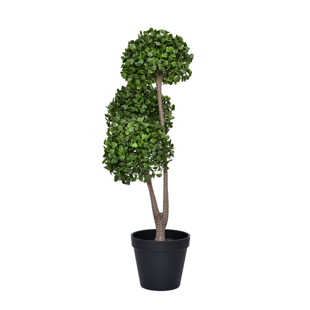 Artificial Melia Azedarach Plant With Pot (Green)