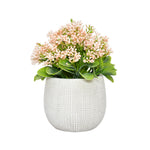 Artificial Gypsophila Plant With Ceramic Pot (Pink)