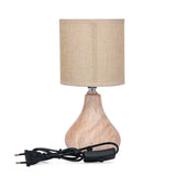 Marble Finish Ceramic Base Table Lamp (Cream)