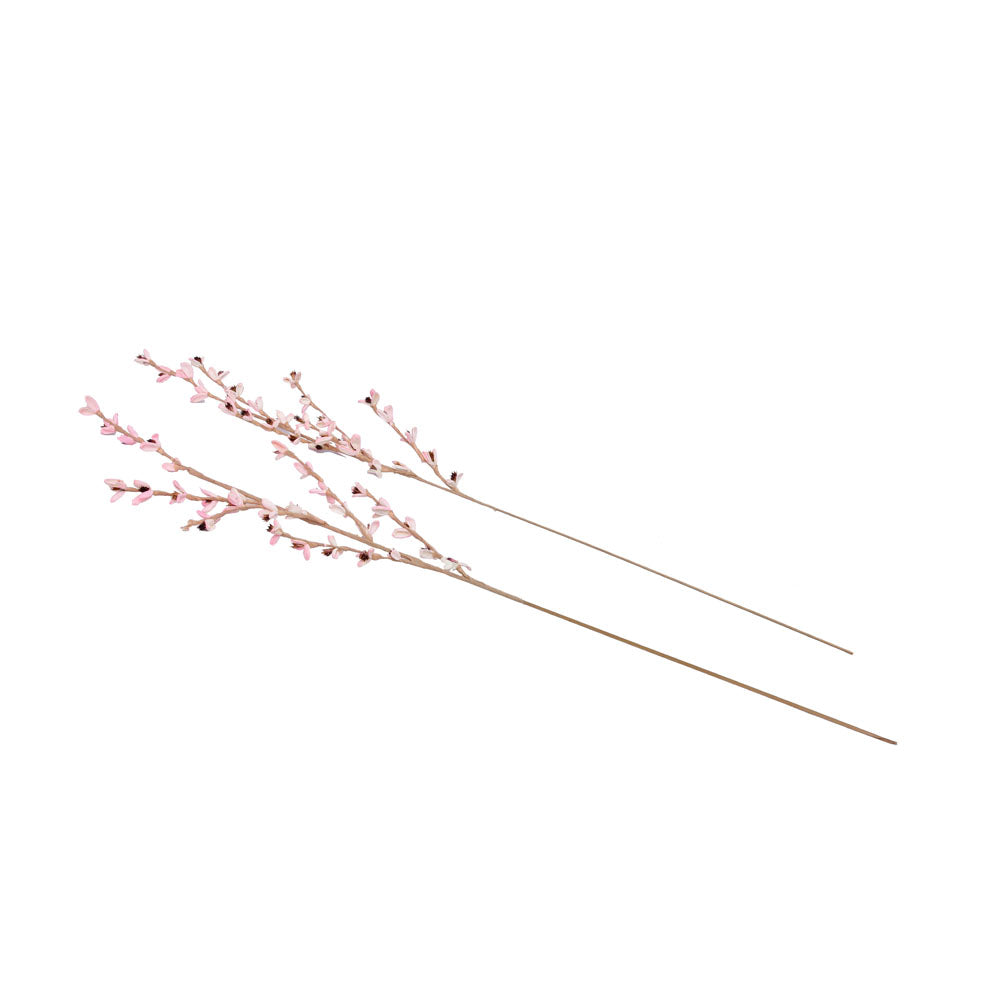 Decorative Mini Dry Flowers Stick (Pink)