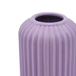 Cylindrical Decorative Ceramic Vase (Lilac)