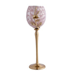 Lily Twigs Candle Stand - Large (Pink & Gold)