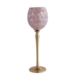 Lily Twigs Candle Stand - Large (Pink & Gold)