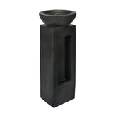 Decorative Bowl on Stand Water Fountain (Grey)