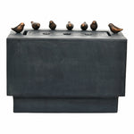 Decorative Birds on Base Water Fountain (Grey)