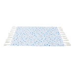 Floral Cotton Placemat Set of 4 (Blue)