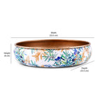 Floral Round Metal Urli Bowl (Multicolor)