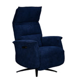 Hover 1 Seater Triple Motor Zero Gravity Electric Recliner (Blue)