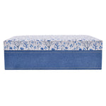 Floral Six Section Utility Organiser Box (Blue)