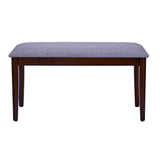 Orval 4 Seater Dining Bench (Rio Brown)