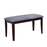 Orval 4 Seater Dining Bench (Rio Brown)